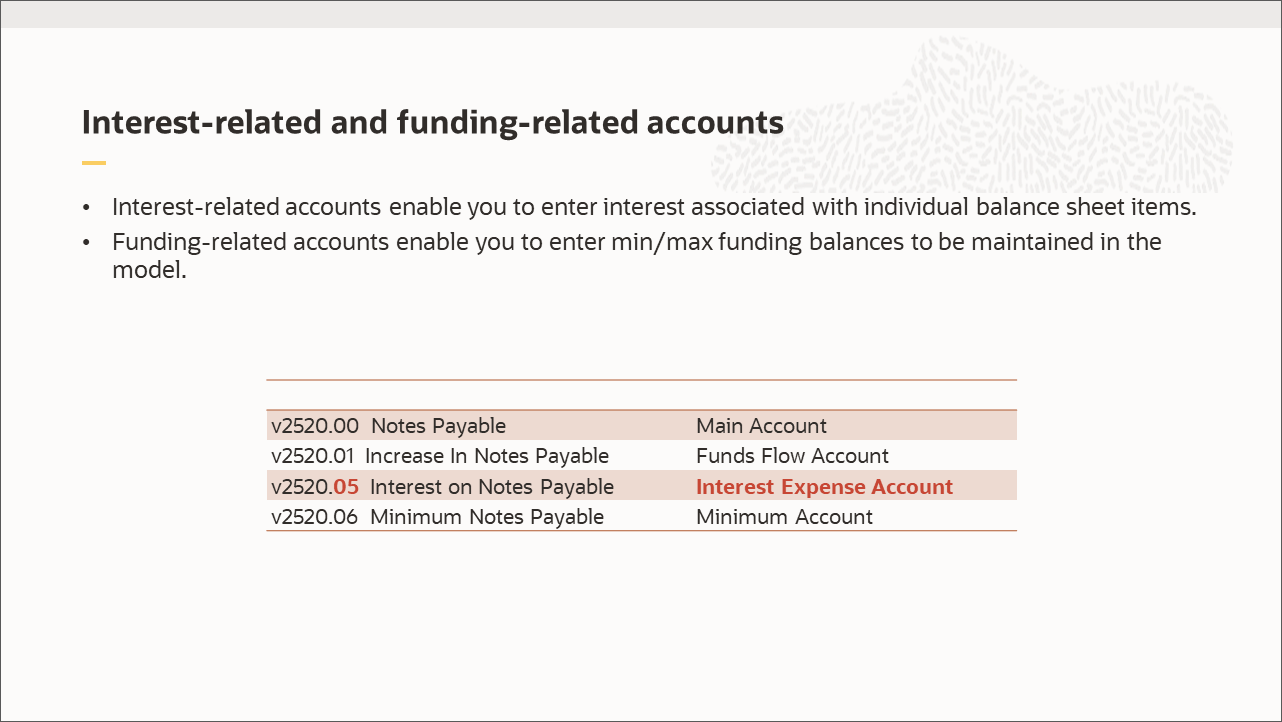 Non-cash adjustment-related accounts